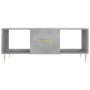 Mesa de centro madera contrachapada gris hormigón 102x50x40 cm de vidaXL, Mesas de centro - Ref: Foro24-829288, Precio: 47,35...