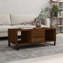 Mesa de centro madera contrachapada roble marrón 102x50x40 cm de vidaXL, Mesas de centro - Ref: Foro24-829331, Precio: 53,62 ...