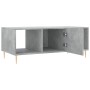 Mesa de centro madera contrachapada gris hormigón 102x50x40 cm de vidaXL, Mesas de centro - Ref: Foro24-829288, Precio: 47,35...