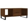 Mesa de centro madera contrachapada roble marrón 102x50x40 cm de vidaXL, Mesas de centro - Ref: Foro24-829331, Precio: 53,62 ...