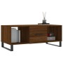 Plywood oak brown coffee table 102x50x40 cm by vidaXL, Coffee table - Ref: Foro24-829331, Price: 53,62 €, Discount: %