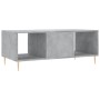 Mesa de centro madera contrachapada gris hormigón 102x50x40 cm de vidaXL, Mesas de centro - Ref: Foro24-829288, Precio: 47,35...