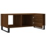 Plywood oak brown coffee table 102x50x40 cm by vidaXL, Coffee table - Ref: Foro24-829331, Price: 53,62 €, Discount: %