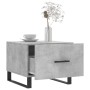 Concrete gray engineered wood coffee table 50x50x40 cm by vidaXL, Coffee table - Ref: Foro24-829452, Price: 43,50 €, Discount: %