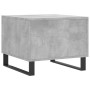 Concrete gray engineered wood coffee table 50x50x40 cm by vidaXL, Coffee table - Ref: Foro24-829452, Price: 43,50 €, Discount: %