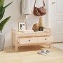 Solid pine wood hall bench 80x40x43 cm by vidaXL, Benches for halls and storage - Ref: Foro24-821784, Price: 70,64 €, Discoun...