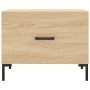 Oak Sonoma plywood coffee table 50x50x40 cm by vidaXL, Coffee table - Ref: Foro24-829402, Price: 41,19 €, Discount: %