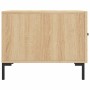 Oak Sonoma plywood coffee table 50x50x40 cm by vidaXL, Coffee table - Ref: Foro24-829402, Price: 41,19 €, Discount: %