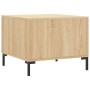 Oak Sonoma plywood coffee table 50x50x40 cm by vidaXL, Coffee table - Ref: Foro24-829402, Price: 41,19 €, Discount: %