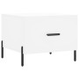 Mesa de centro madera de ingeniería blanca 50x50x40 cm de vidaXL, Mesas de centro - Ref: Foro24-829412, Precio: 41,59 €, Desc...