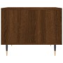 Mesa de centro madera contrachapada roble marrón 50x50x40 cm de vidaXL, Mesas de centro - Ref: Foro24-829362, Precio: 40,96 €...