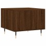 Mesa de centro madera contrachapada roble marrón 50x50x40 cm de vidaXL, Mesas de centro - Ref: Foro24-829362, Precio: 40,96 €...