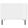 White gloss engineered wood coffee table 50x50x40 cm by vidaXL, Coffee table - Ref: Foro24-829432, Price: 43,68 €, Discount: %