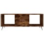 Smoked oak plywood coffee table 102x50x40 cm by vidaXL, Coffee table - Ref: Foro24-829273, Price: 49,99 €, Discount: %