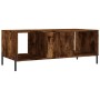 Mesa de centro madera contrachapada roble ahumado 102x50x40 cm de vidaXL, Mesas de centro - Ref: Foro24-829313, Precio: 50,81...