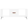 Mesa de centro madera contrachapada blanco 102x50x40 cm de vidaXL, Mesas de centro - Ref: Foro24-829268, Precio: 48,99 €, Des...