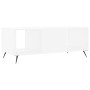 Mesa de centro madera contrachapada blanco 102x50x40 cm de vidaXL, Mesas de centro - Ref: Foro24-829268, Precio: 48,99 €, Des...