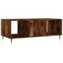 Smoked oak plywood coffee table 102x50x40 cm by vidaXL, Coffee table - Ref: Foro24-829281, Price: 47,46 €, Discount: %