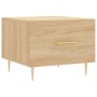 Mesa de centro madera contrachapada roble Sonoma 50x50x40 cm de vidaXL, Mesas de centro - Ref: Foro24-829370, Precio: 38,90 €...