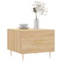 Mesa de centro madera contrachapada roble Sonoma 50x50x40 cm de vidaXL, Mesas de centro - Ref: Foro24-829370, Precio: 38,90 €...