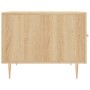 Mesa de centro madera contrachapada roble Sonoma 50x50x40 cm de vidaXL, Mesas de centro - Ref: Foro24-829370, Precio: 38,90 €...