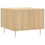 Mesa de centro madera contrachapada roble Sonoma 50x50x40 cm de vidaXL, Mesas de centro - Ref: Foro24-829370, Precio: 38,90 €...