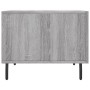 Gray Sonoma plywood coffee table 50x50x40 cm by vidaXL, Coffee table - Ref: Foro24-829440, Price: 41,30 €, Discount: %