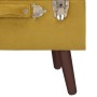 Storage stools 3 pcs mustard yellow velvet by vidaXL, Benches for halls and storage - Ref: Foro24-3070664, Price: 120,56 €, D...