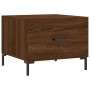 Brown oak plywood coffee table 50x50x40 cm by vidaXL, Coffee table - Ref: Foro24-829410, Price: 40,28 €, Discount: %