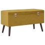 Storage stools 3 pcs mustard yellow velvet by vidaXL, Benches for halls and storage - Ref: Foro24-3070664, Price: 120,56 €, D...