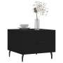 Mesa de centro madera contrachapada negro 50x50x40 cm de vidaXL, Mesas de centro - Ref: Foro24-829430, Precio: 41,99 €, Descu...