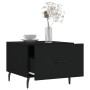 Mesa de centro madera contrachapada negro 50x50x40 cm de vidaXL, Mesas de centro - Ref: Foro24-829430, Precio: 41,99 €, Descu...