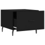 Mesa de centro madera contrachapada negro 50x50x40 cm de vidaXL, Mesas de centro - Ref: Foro24-829430, Precio: 41,99 €, Descu...