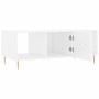 Glossy white plywood coffee table 102x50x40 cm by vidaXL, Coffee table - Ref: Foro24-829286, Price: 47,89 €, Discount: %