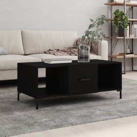 Couchtisch aus schwarzem Sperrholz, 102 x 50 x 40 cm von vidaXL, Couchtisch - Ref: Foro24-829301, Preis: 52,45 €, Rabatt: %