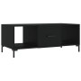 Black plywood coffee table 102x50x40 cm by vidaXL, Coffee table - Ref: Foro24-829301, Price: 51,46 €, Discount: %