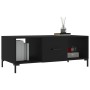 Black plywood coffee table 102x50x40 cm by vidaXL, Coffee table - Ref: Foro24-829301, Price: 51,46 €, Discount: %