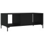 Black plywood coffee table 102x50x40 cm by vidaXL, Coffee table - Ref: Foro24-829301, Price: 51,46 €, Discount: %