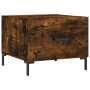 Smoked oak plywood coffee table 50x50x40 cm by vidaXL, Coffee table - Ref: Foro24-829406, Price: 39,12 €, Discount: %