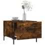 Smoked oak plywood coffee table 50x50x40 cm by vidaXL, Coffee table - Ref: Foro24-829406, Price: 39,12 €, Discount: %