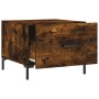 Smoked oak plywood coffee table 50x50x40 cm by vidaXL, Coffee table - Ref: Foro24-829406, Price: 39,12 €, Discount: %