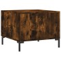 Smoked oak plywood coffee table 50x50x40 cm by vidaXL, Coffee table - Ref: Foro24-829406, Price: 39,12 €, Discount: %