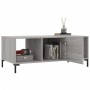 Mesa de centro madera contrachapada gris Sonoma 102x50x40 cm de vidaXL, Mesas de centro - Ref: Foro24-829306, Precio: 52,99 €...