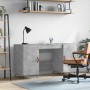 Concrete gray engineered wood desk 140x50x75 cm by vidaXL, Desks - Ref: Foro24-829520, Price: 108,31 €, Discount: %