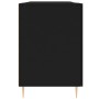 Escritorio madera de ingeniería negro 140x50x75 cm de vidaXL, Escritorios - Ref: Foro24-829533, Precio: 123,41 €, Descuento: %