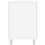 Glossy white plywood desk 140x50x75 cm by vidaXL, Desks - Ref: Foro24-829542, Price: 123,31 €, Discount: %