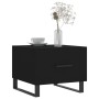 Mesa de centro madera contrachapada negro 50x50x40 cm de vidaXL, Mesas de centro - Ref: Foro24-829446, Precio: 43,90 €, Descu...