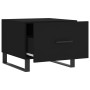 Mesa de centro madera contrachapada negro 50x50x40 cm de vidaXL, Mesas de centro - Ref: Foro24-829446, Precio: 43,90 €, Descu...