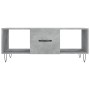 Mesa de centro madera contrachapada gris hormigón 102x50x40 cm de vidaXL, Mesas de centro - Ref: Foro24-829296, Precio: 59,98...