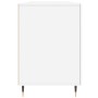 Engineered wood white desk 140x50x75 cm by vidaXL, Desks - Ref: Foro24-829524, Price: 116,52 €, Discount: %